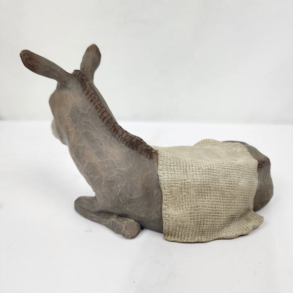 Willow Tree Lordi The Christmas Story Large Nativity Replacement Donkey Laying - Picture 3 of 7